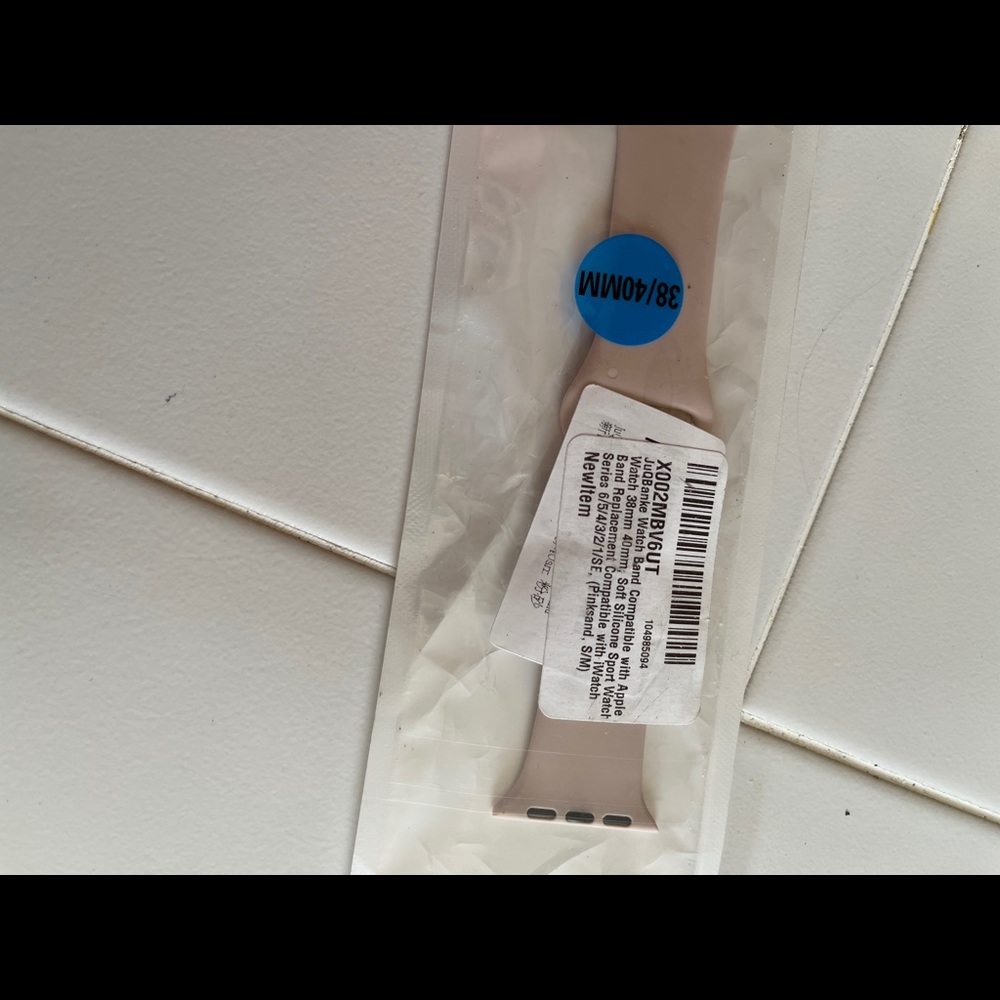 38/40 mm Apple Watch pink sand band